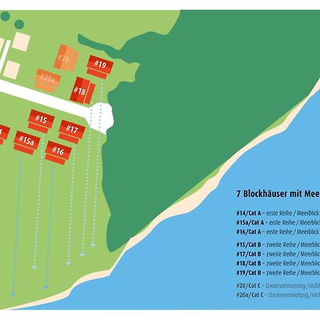 Blockhausferien Ruegen - Meerblick Sassnitz Extérieur photo